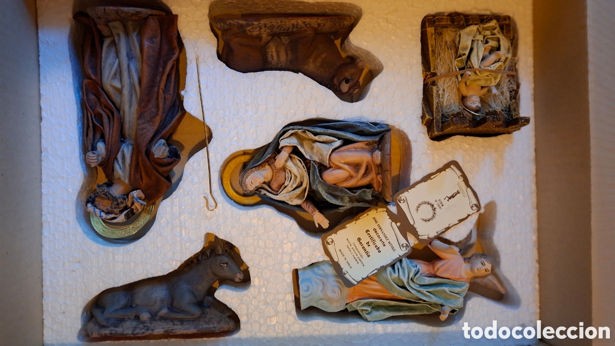 Artesan&iacute;a: BEL&Eacute;N NACIMIENTO ARTESANAL JOS&Eacute; FERN&Aacute;NDEZ M&Iacute;NEZ &ndash; LAUREL DE MURCIA &ndash; FIGURAS DECORADAS A MANO