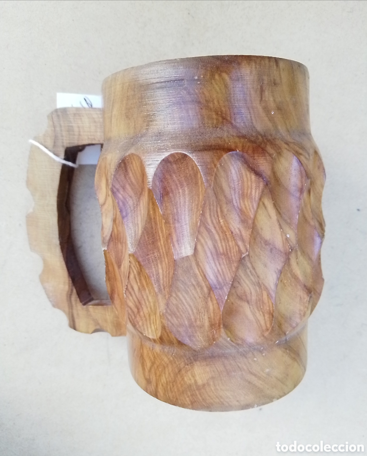 Artesan&iacute;a: Jarras de madera de olivo - Foto 2