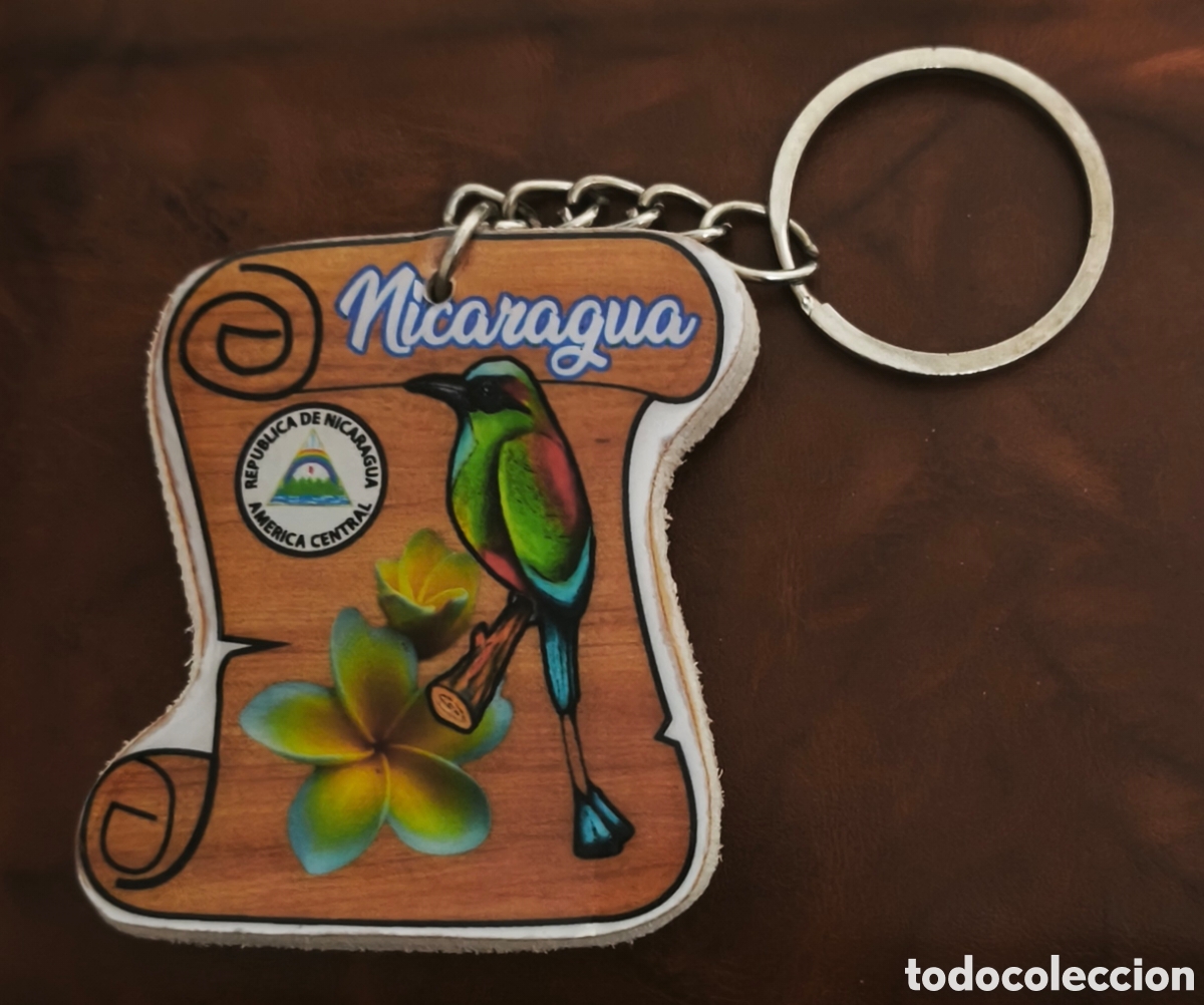Artesan&iacute;a: Nicaragua. Llavero con guardabarrancos