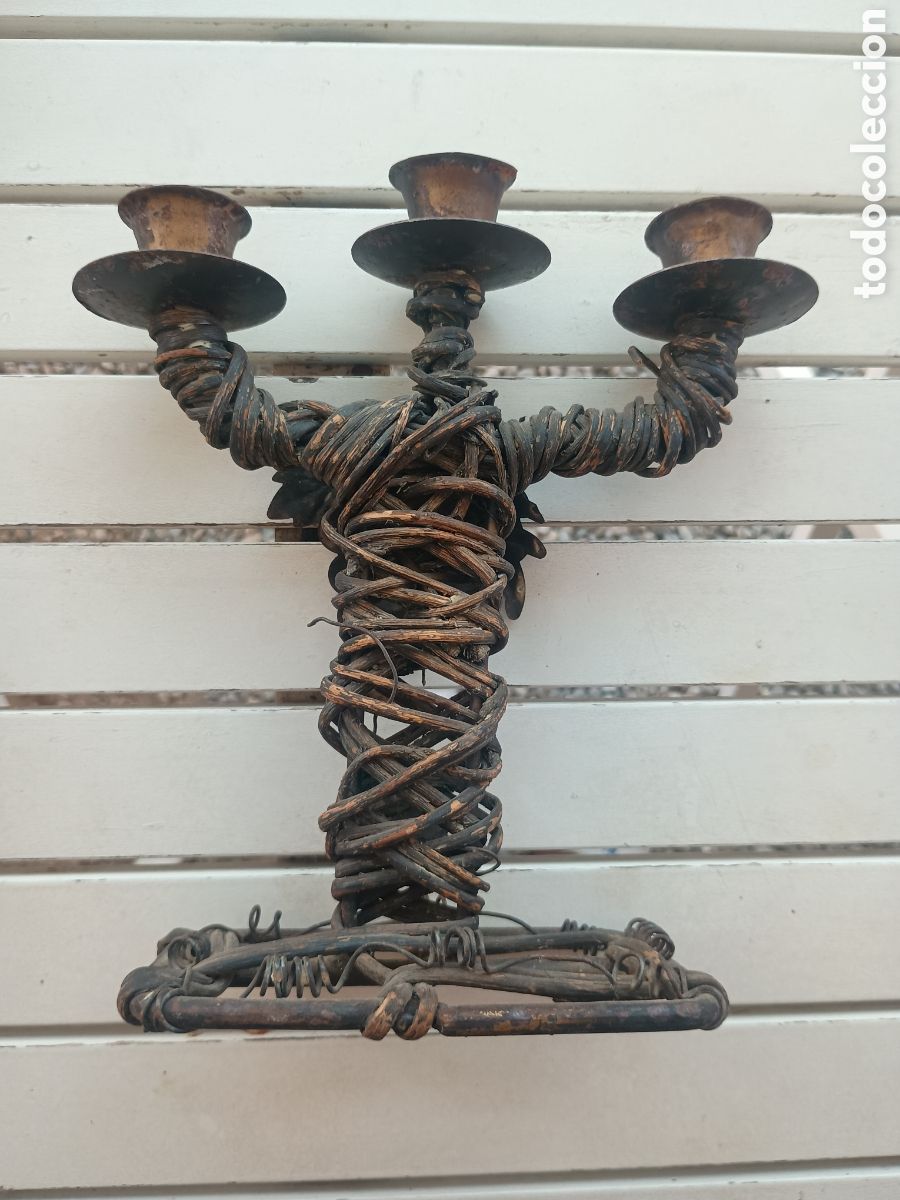 Artesan&iacute;a: Candelabro artesanal - Foto 2