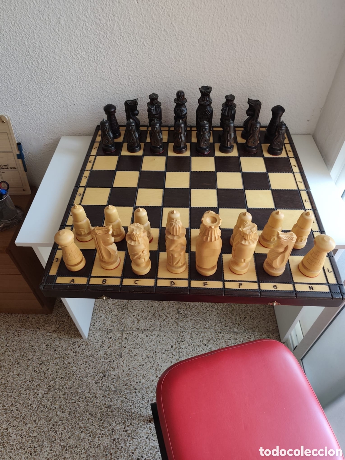 Artesan&iacute;a: Juego de Ajedrez hecho mano