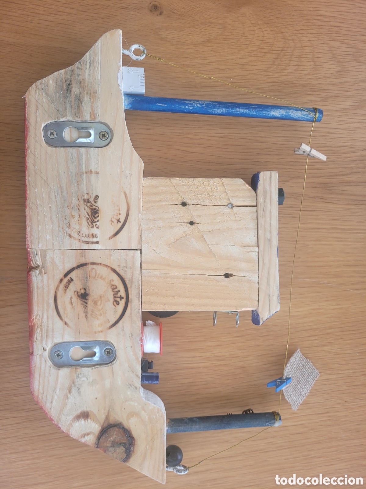 Artesan&iacute;a: Barco de madera rustico - Foto 2