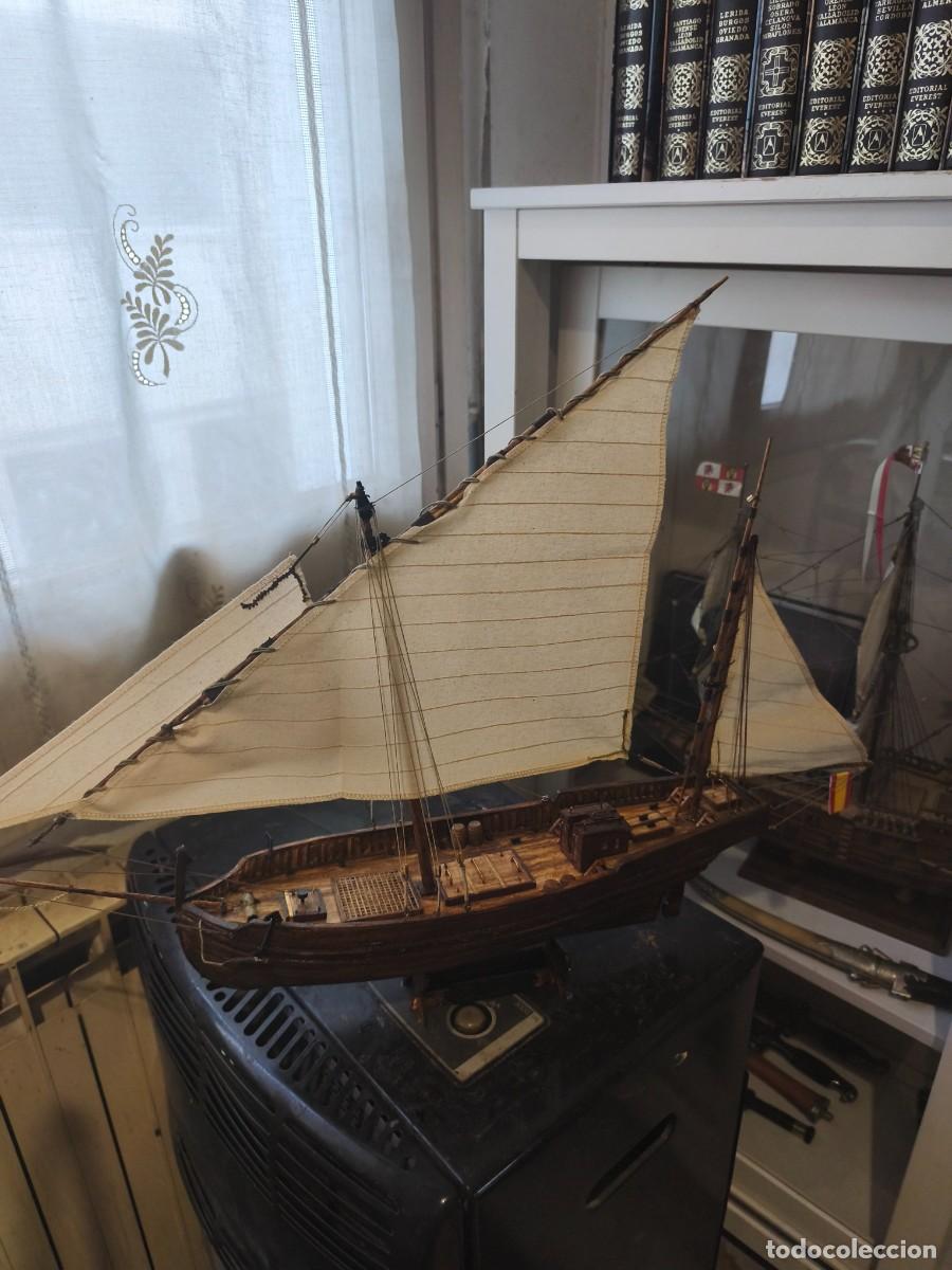 Artesan&iacute;a: Maqueta de barco de madera
