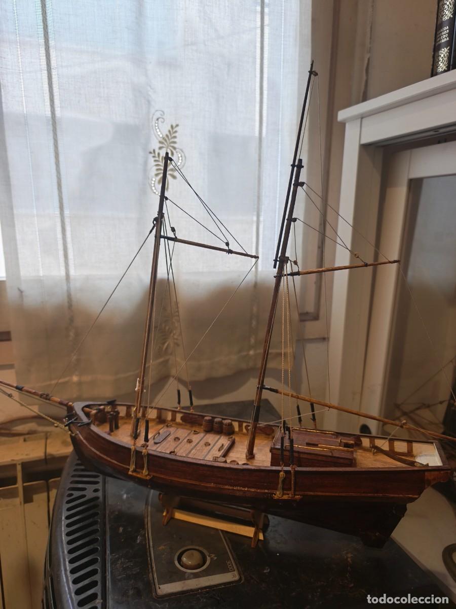 Artesan&iacute;a: Maqueta de barco de madera