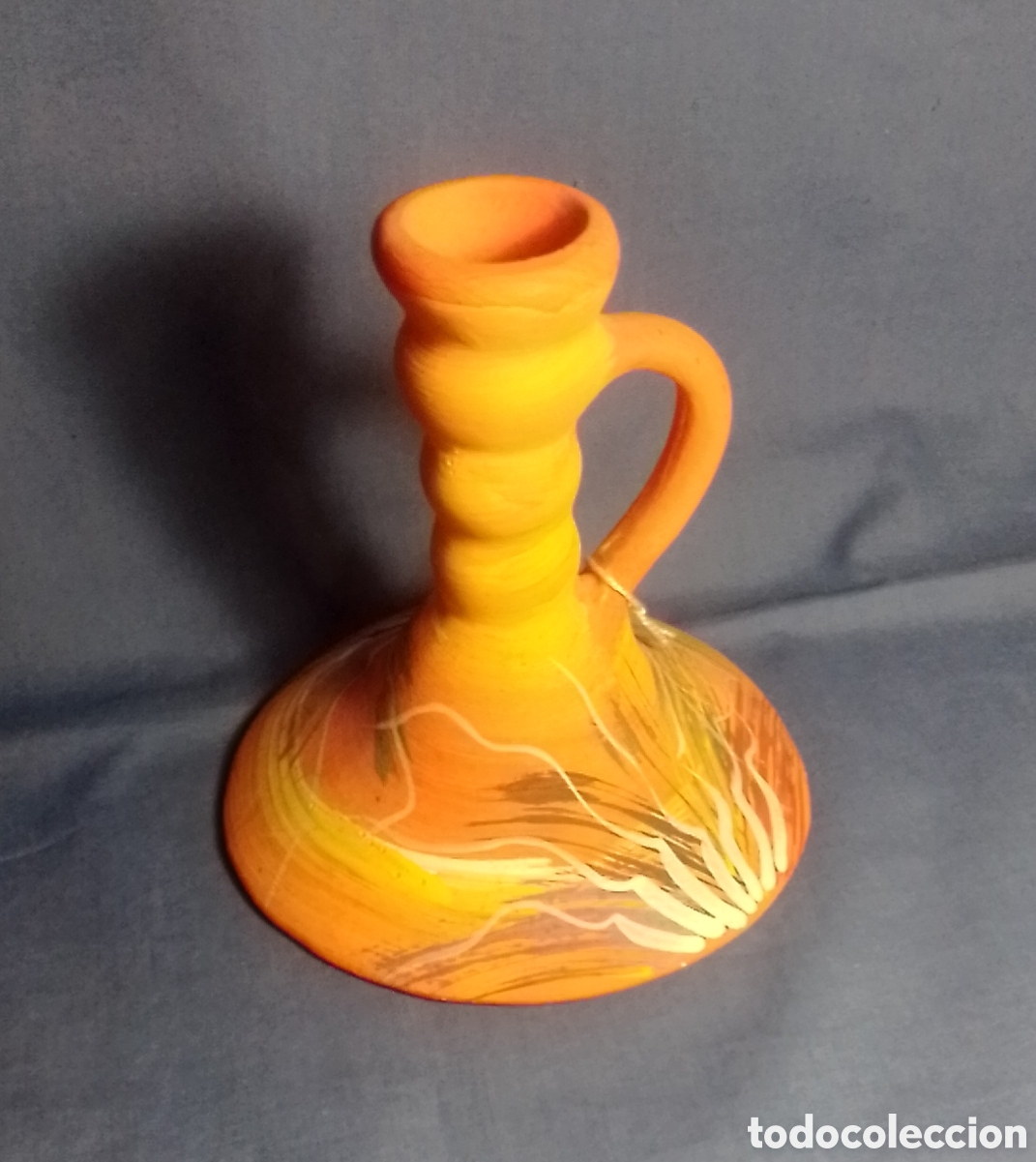 Artesan&iacute;a: Candelabro de barro cocido - Foto 2