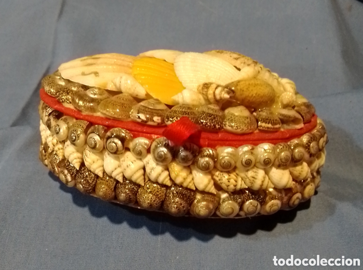 Artesan&iacute;a: Joyero de conchas marinas - Foto 2