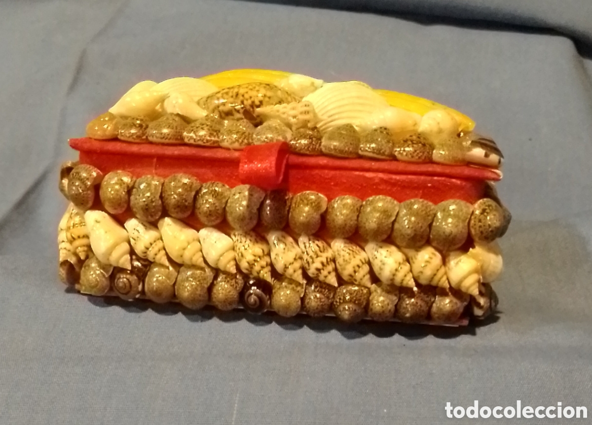 Artesan&iacute;a: Joyero de conchas marinas - Foto 2