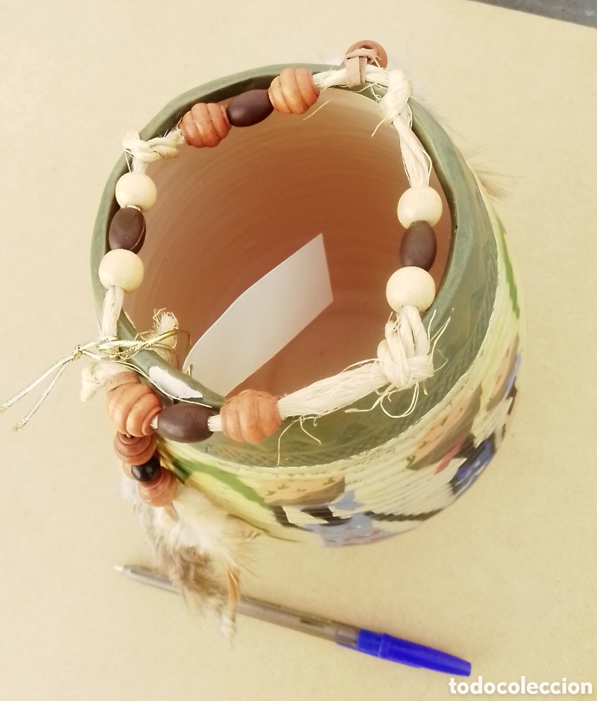 Artesan&iacute;a: B&uacute;caro de barro cocido hecho a mano - Foto 4