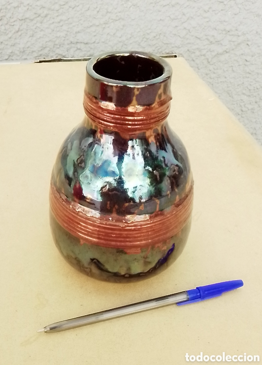 Artesan&iacute;a: B&uacute;caro de barro cocido