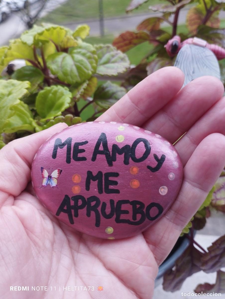 Artesan&iacute;a: Piedra &rdquo; Me amo y me apruebo&rdquo;