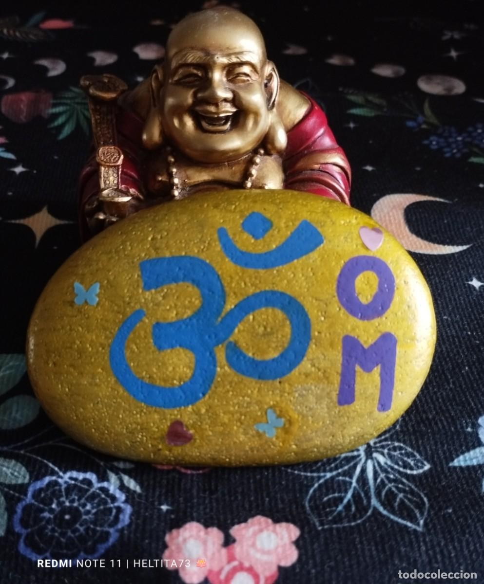 Artesan&iacute;a: Piedra decorativa Om / Ho'oponopono