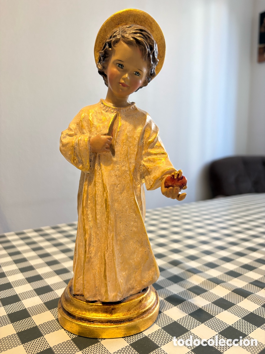 Artesan&iacute;a: Ni&ntilde;o Jes&uacute;s con Coraz&oacute;n
