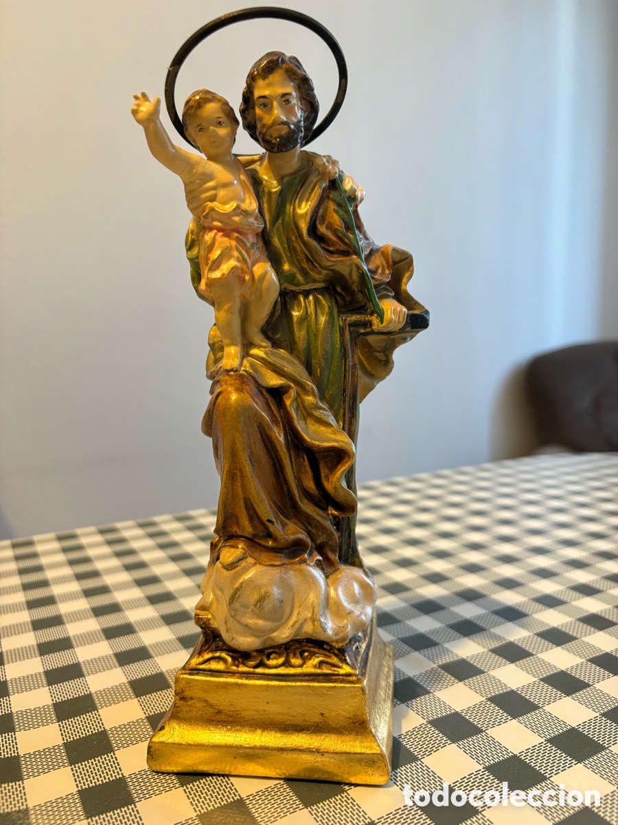 Artesan&iacute;a: San Jos&eacute; con el Ni&ntilde;o Jes&uacute;s
