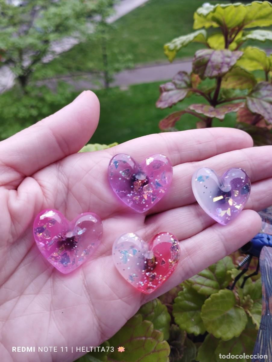 Artesan&iacute;a: Imanes corazones, 4 imanes - Foto 1