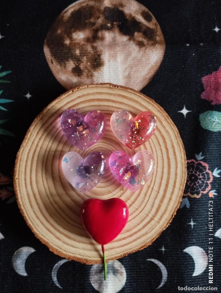 Artesan&iacute;a: Imanes corazones, 4 imanes - Foto 2