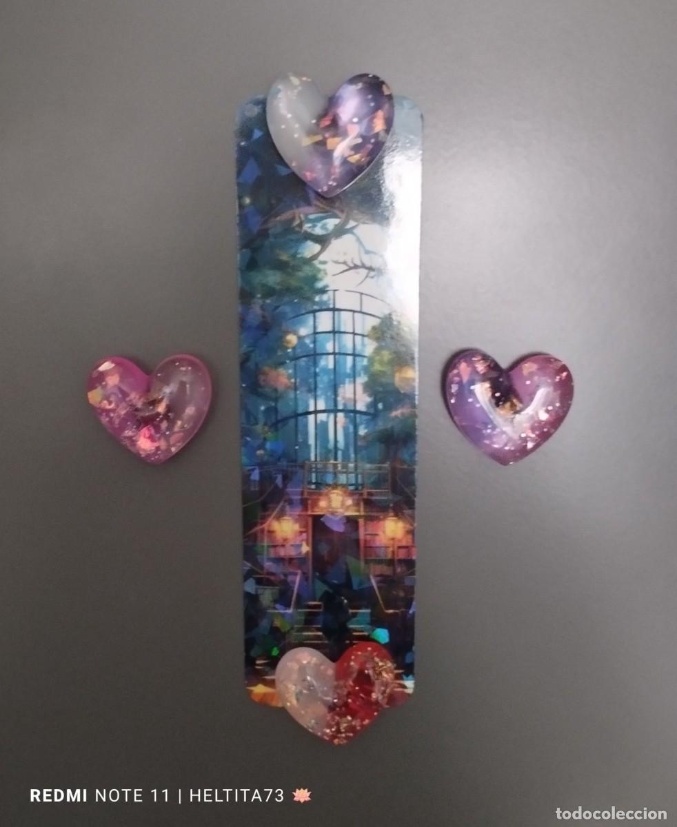 Artesan&iacute;a: Imanes corazones, 4 imanes - Foto 3