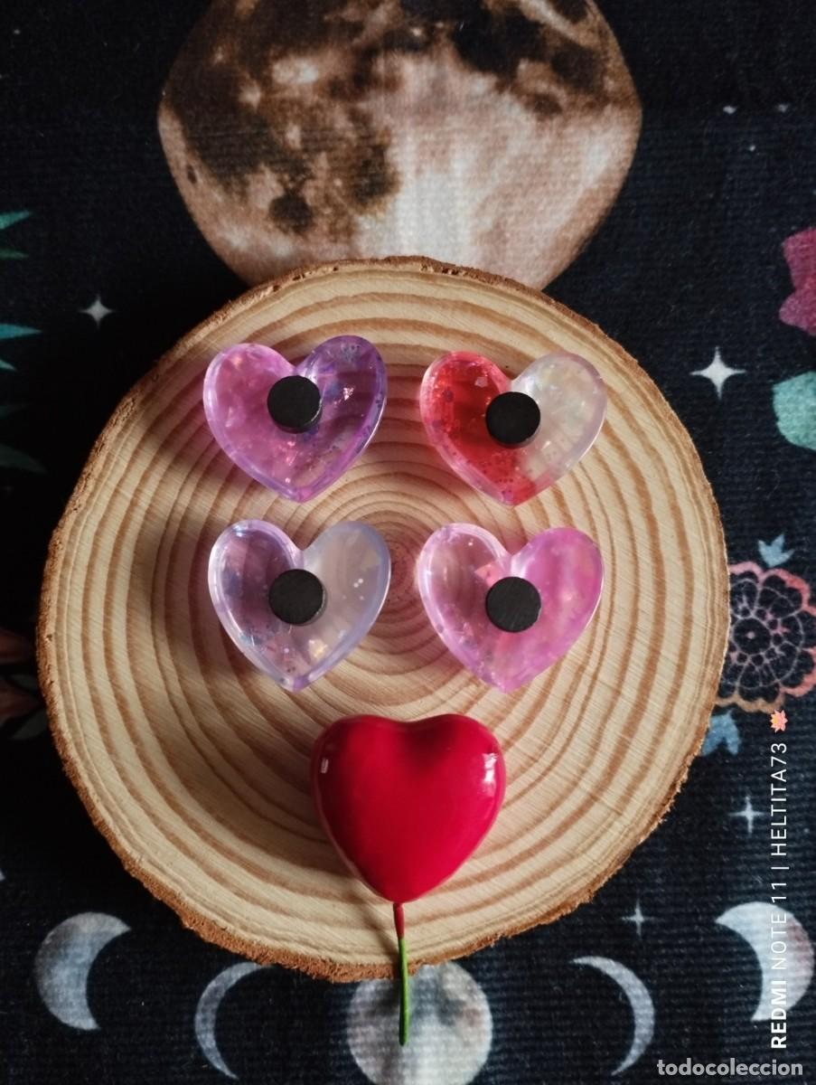 Artesan&iacute;a: Imanes corazones, 4 imanes - Foto 5