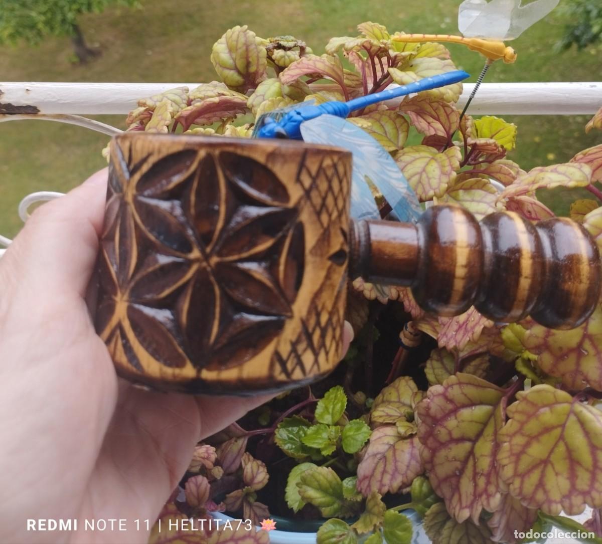Artesan&iacute;a: Cascanueces artesanal, madera de olivo
