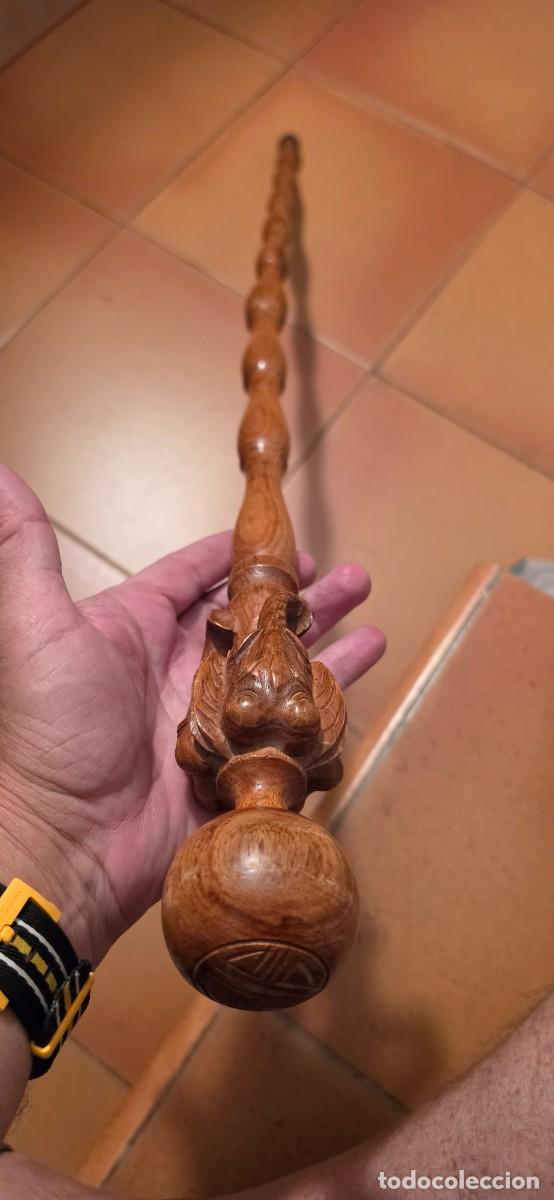 Artesan&iacute;a: Precioso baston India muy trabajado