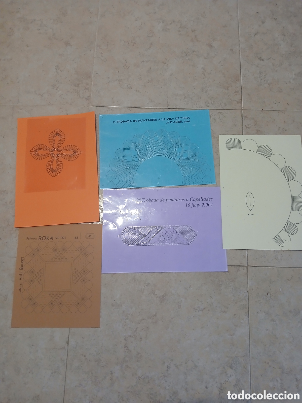 Artesan&iacute;a: Lote de Patrones bolillo - Foto 1