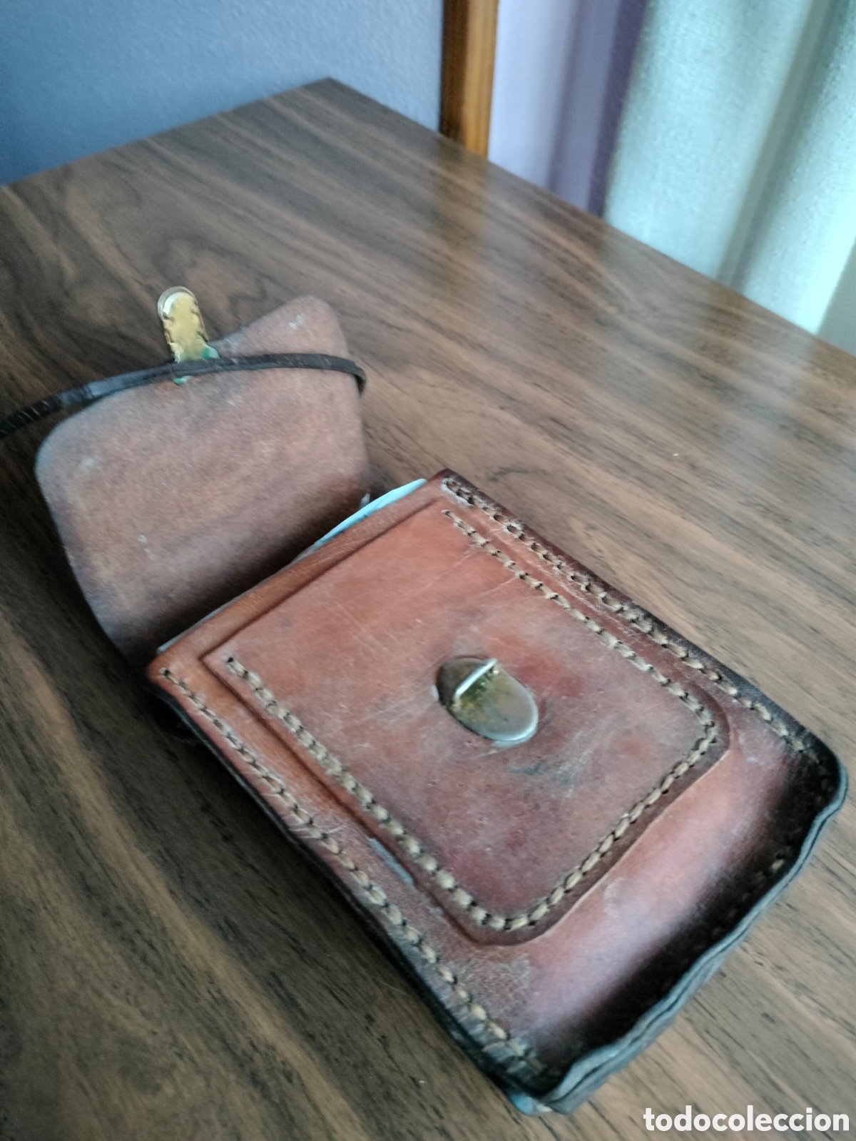 Artesan&iacute;a: Cartera bandolera. Cuero. - Foto 4