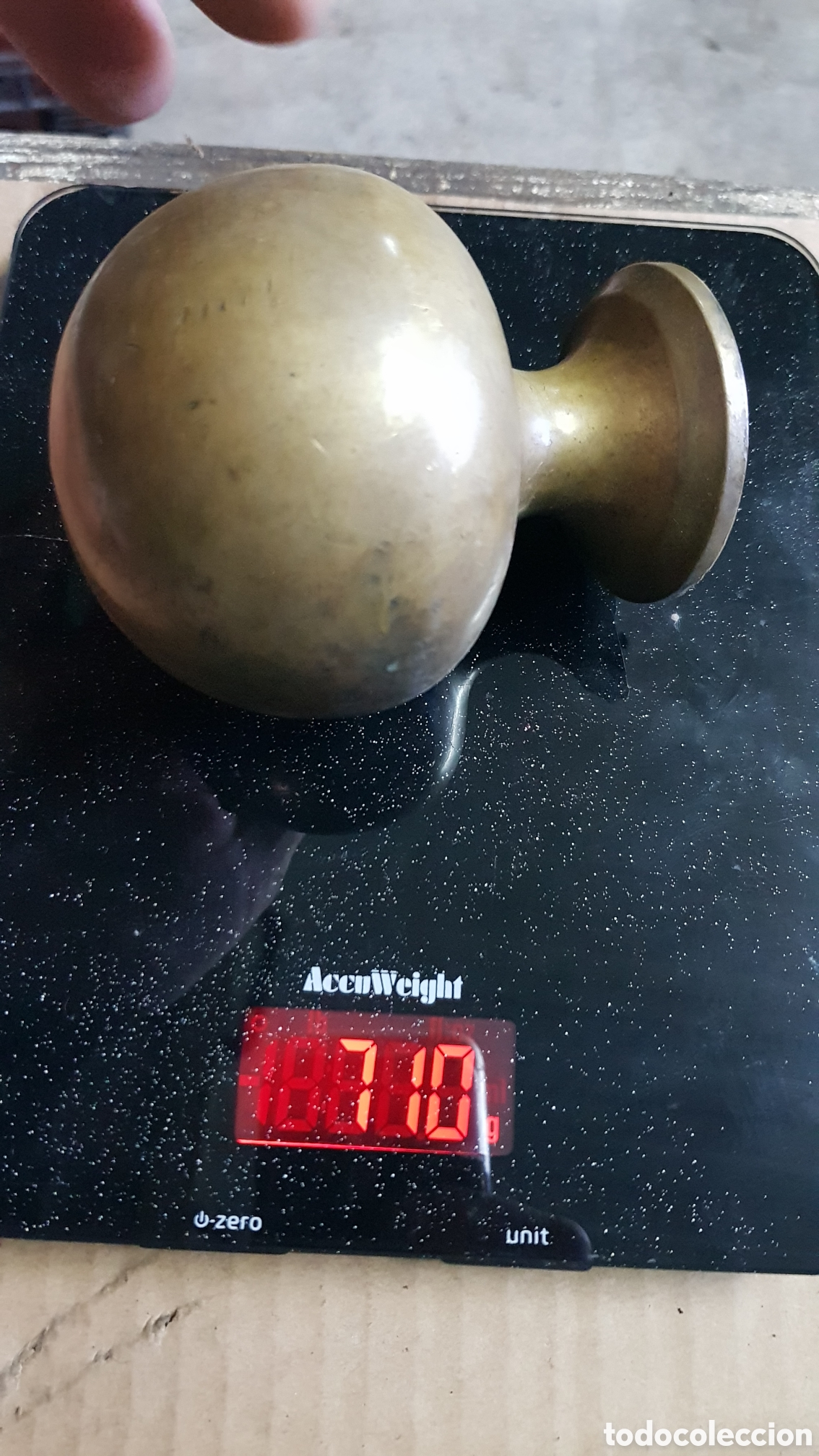 Artesan&iacute;a: Antiguo pomo de bronce - Foto 4