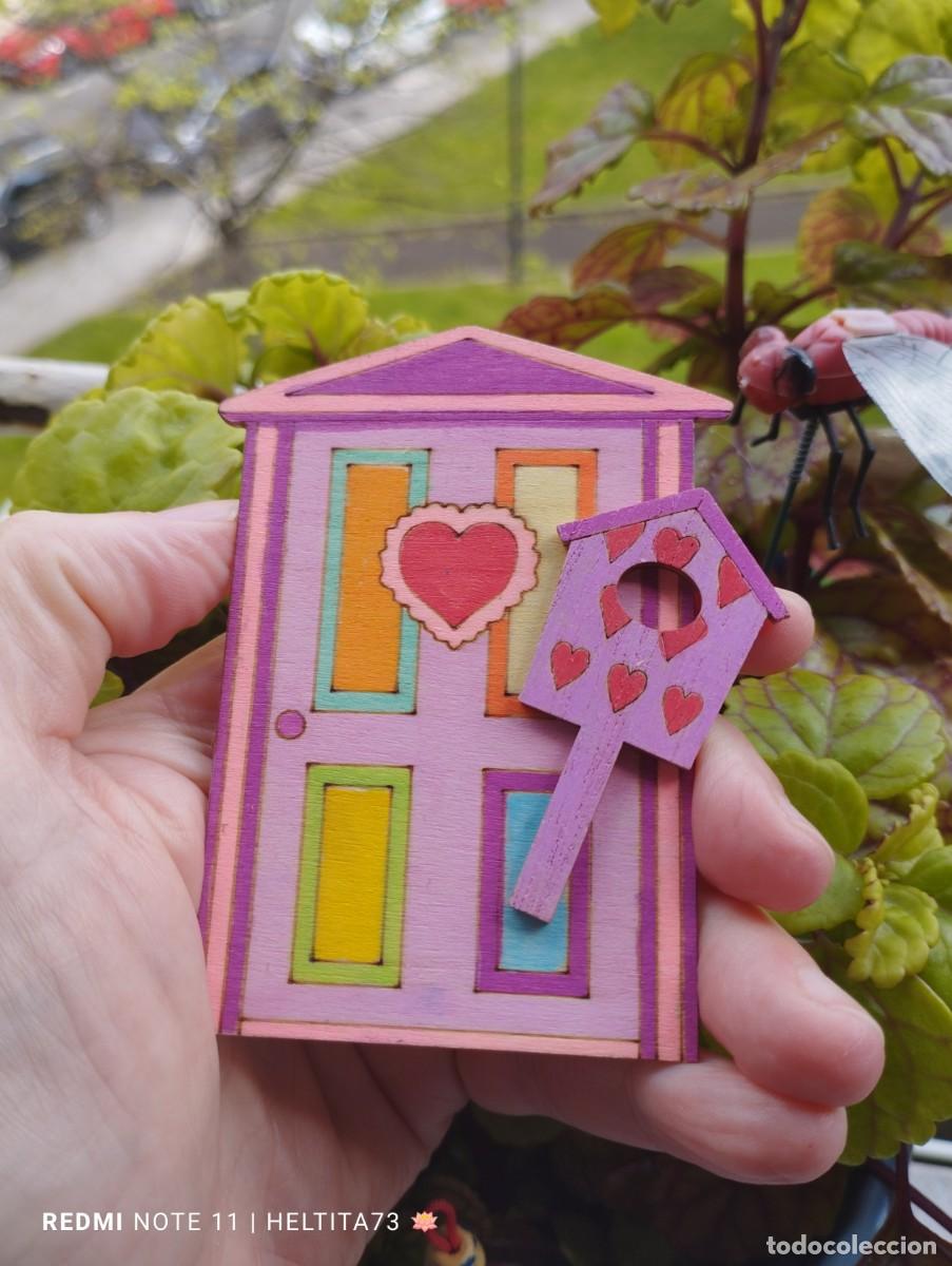 Artesan&iacute;a: Puerta hadas, pintada a mano