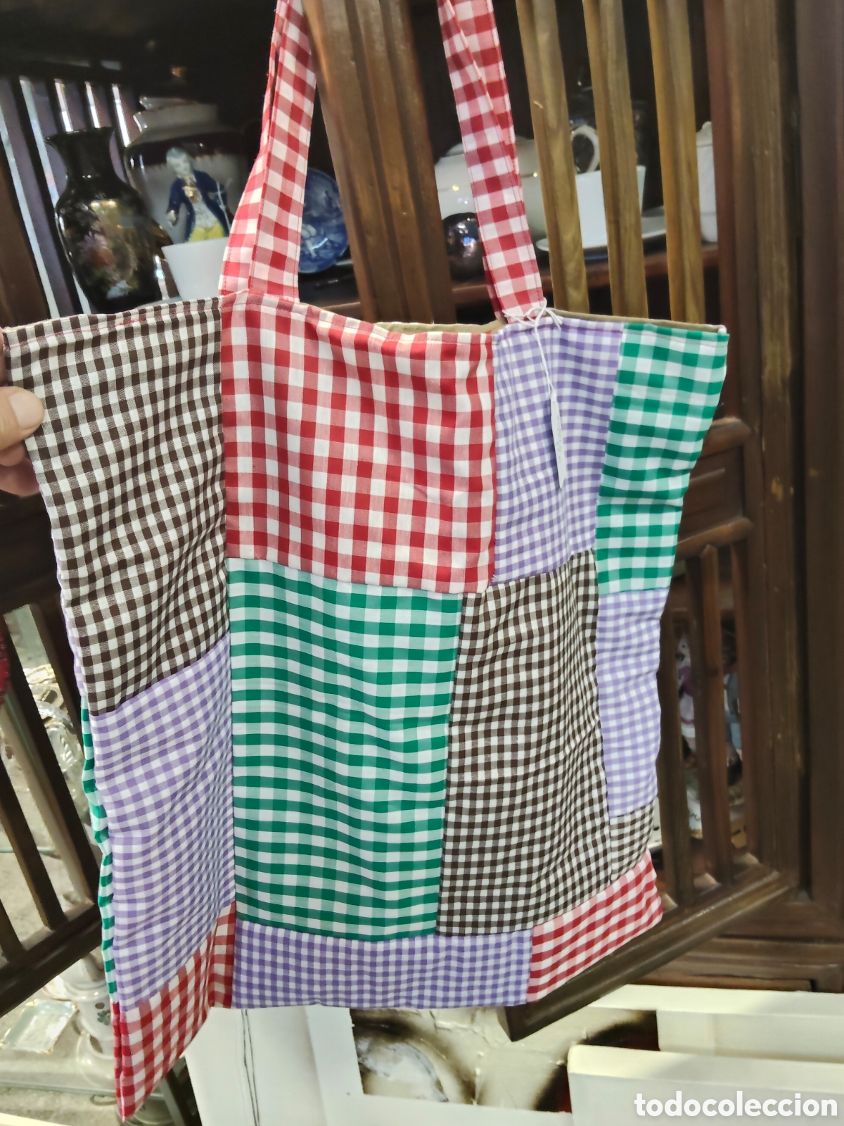 Artesan&iacute;a: Bolsa de tela hecha a mano - Foto 2
