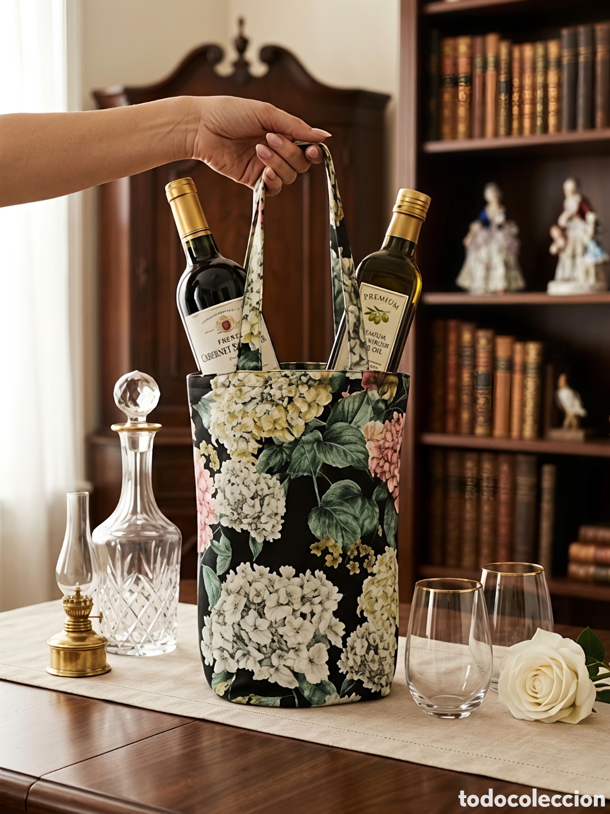 Artesan&iacute;a: Bolsa de tela hecha a mano