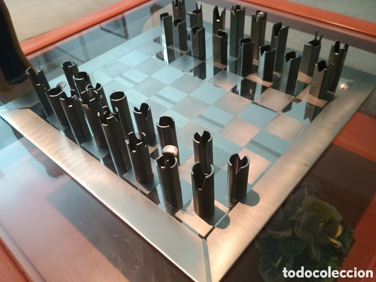 Artesan&iacute;a: Ajedrez Artesano 100% Acero inoxidable. &Uacute;NICO