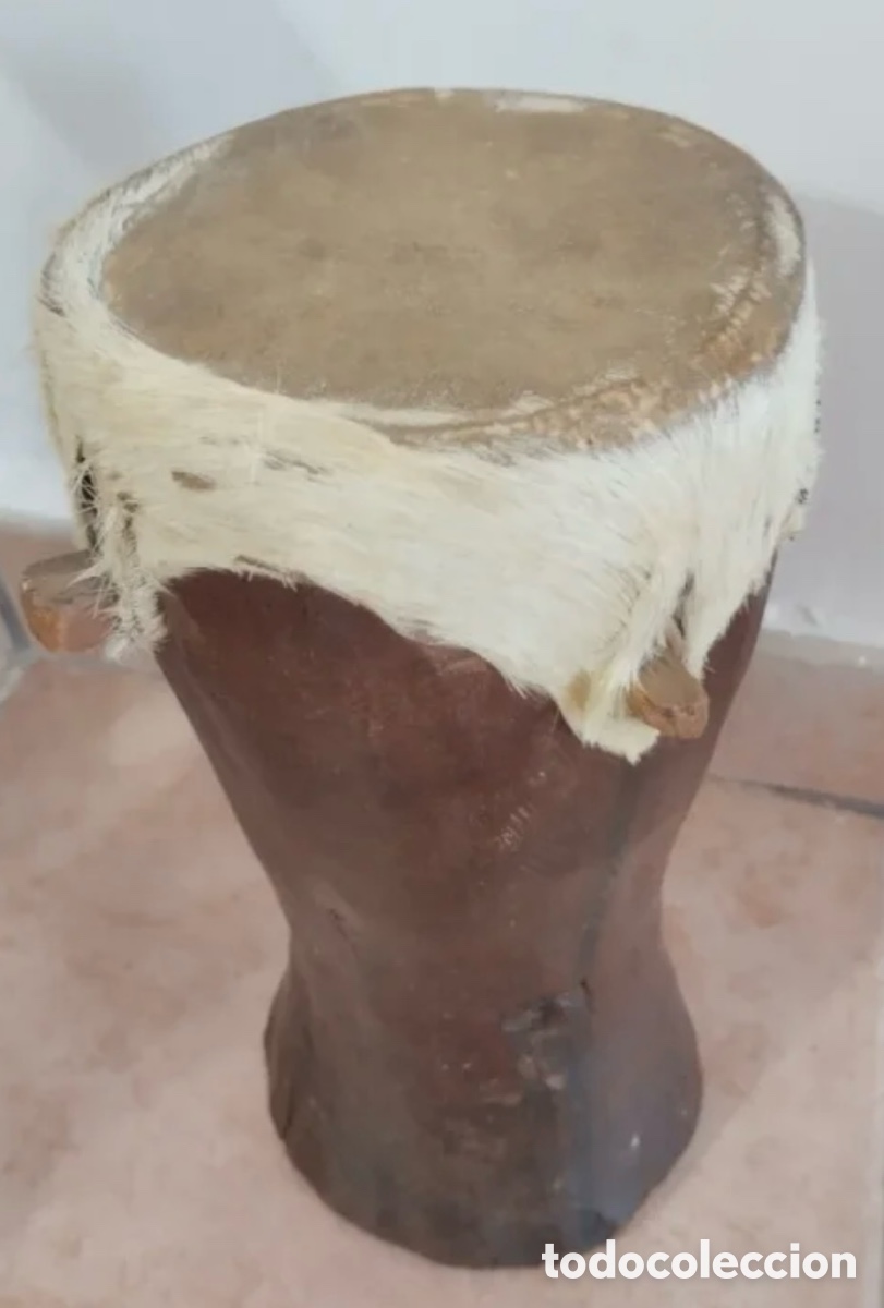 Artesan&iacute;a: Tambor de madera artesanal