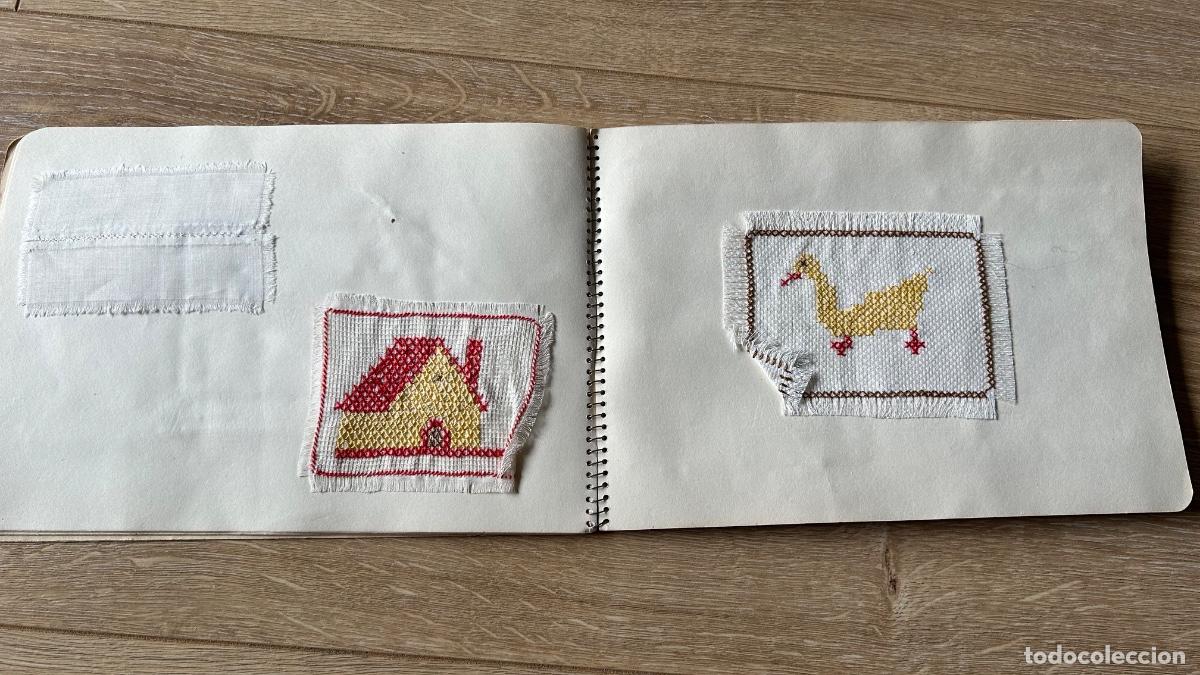 Artesan&iacute;a: Cuaderno de labores escolar de 1959 - Foto 3