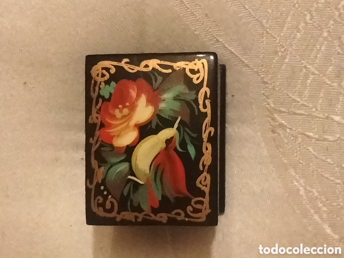 Artesan&iacute;a: Cajita lacada rusa muy bonita