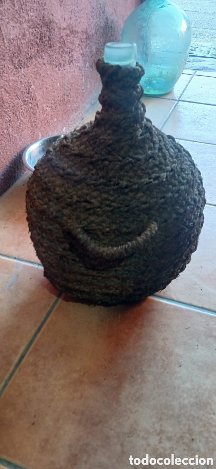 Artesan&iacute;a: DAMAJUANA GARRAFA FORRADA