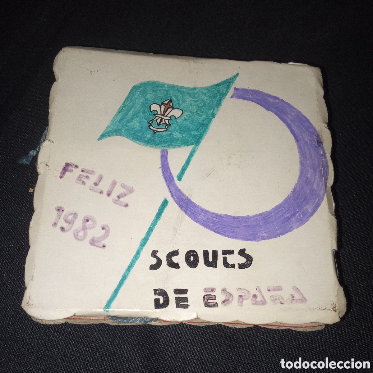 Artesan&iacute;a: CERILLERO ARTESANAL DE LOS BOY SCOUT 1982