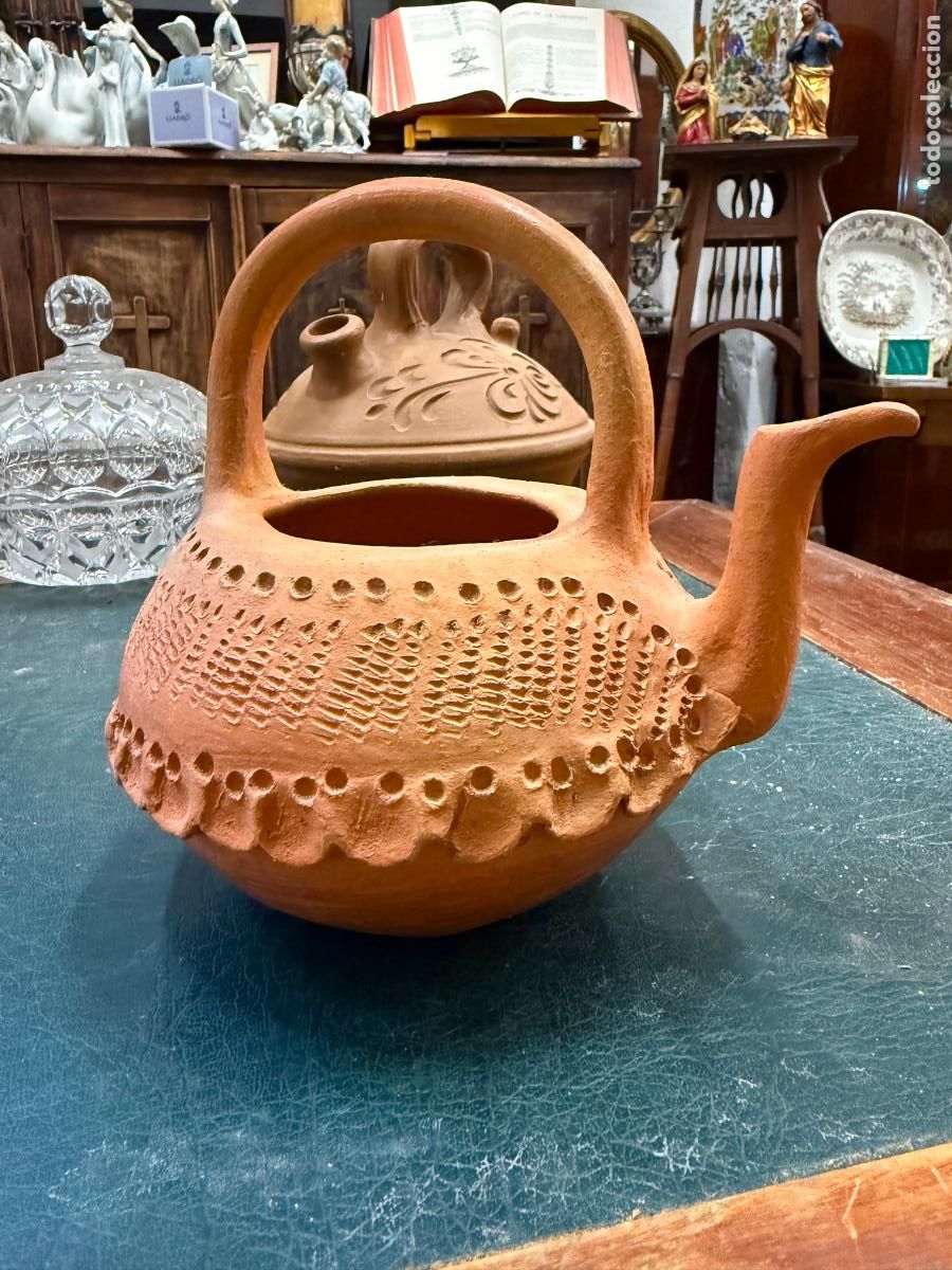 Artesan&iacute;a: TETERA DE TERRACOTA PARA DECORACION - MEDIDA 18X18 CM