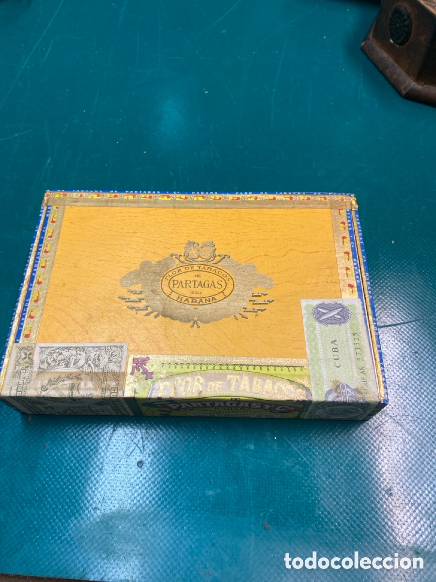 Artesan&iacute;a: Caja de puros cubanos