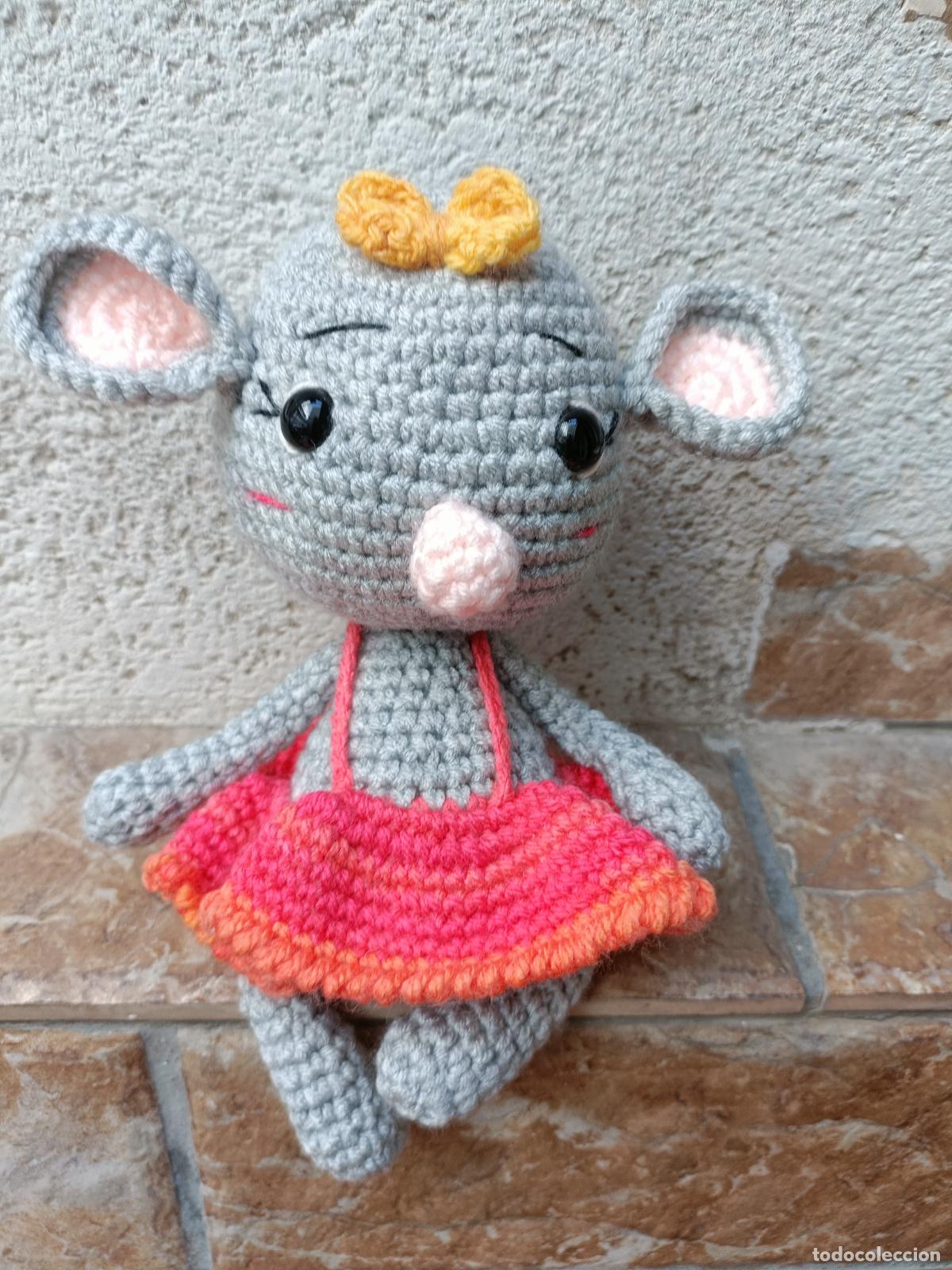 Artesan&iacute;a: RATITA DE CROCHET, GANCHILLO, AMIGURUMI. HECHO A MANO. AMIGURUMIS