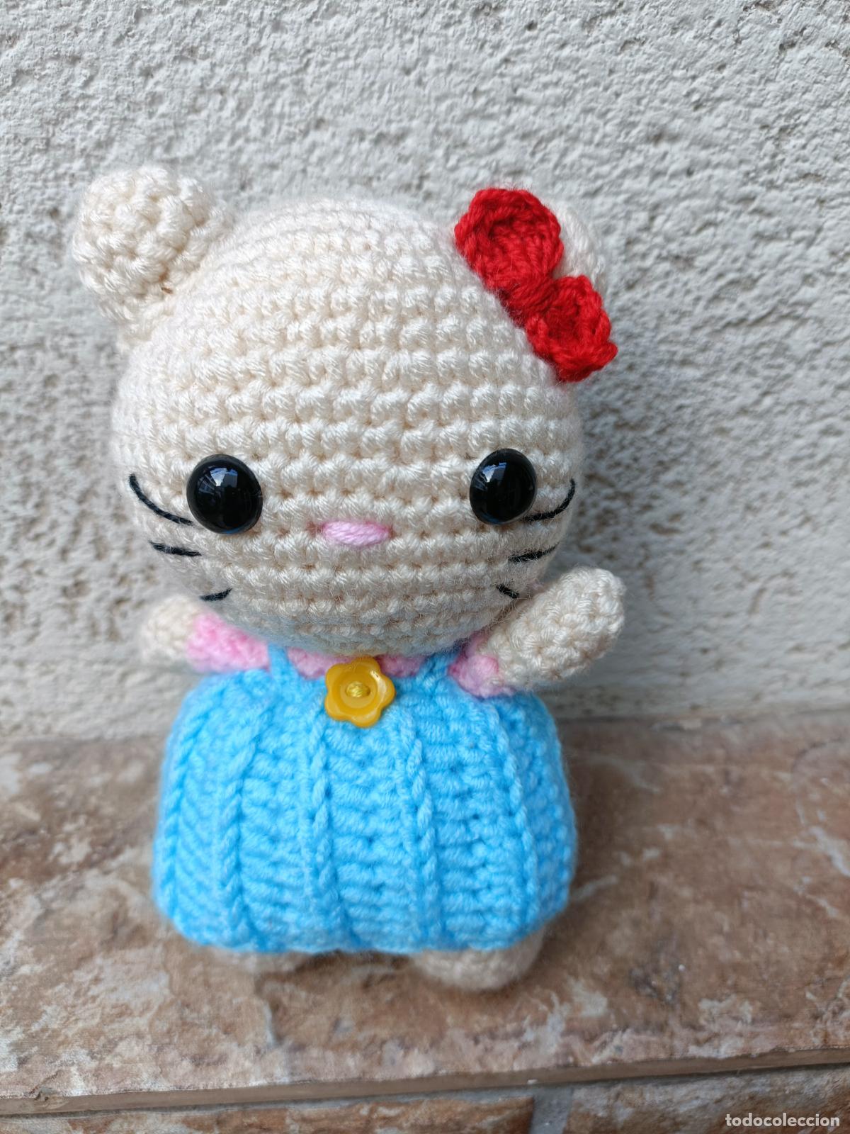 Artesan&iacute;a: HELLO KITTY DE CROCHET, GANCHILLO, AMIGURUMI. HECHO A MANO. AMIGURUMIS