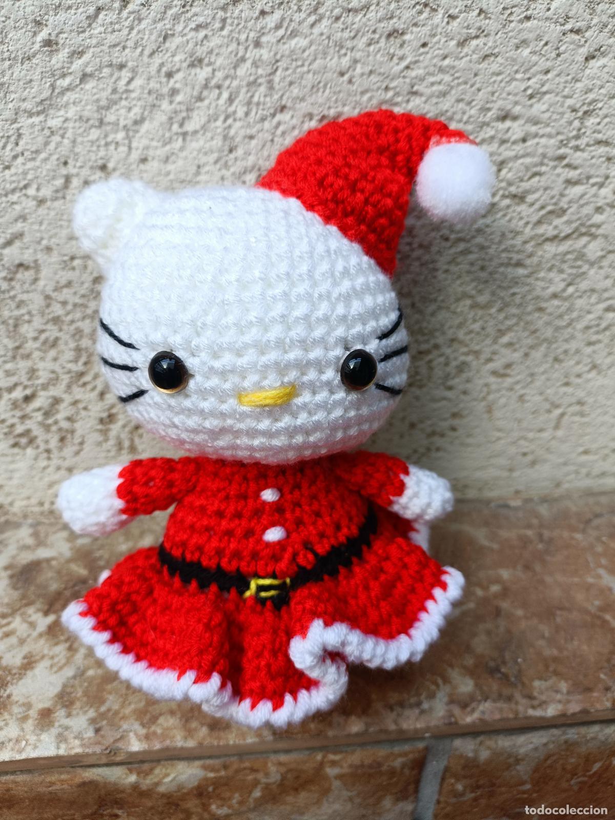 Handicraft: NAVIDAD HELLO KITTY MAMA NOEL DE CROCHET, GANCHILLO, AMIGURUMI. HECHO A MANO. AMIGURUMIS