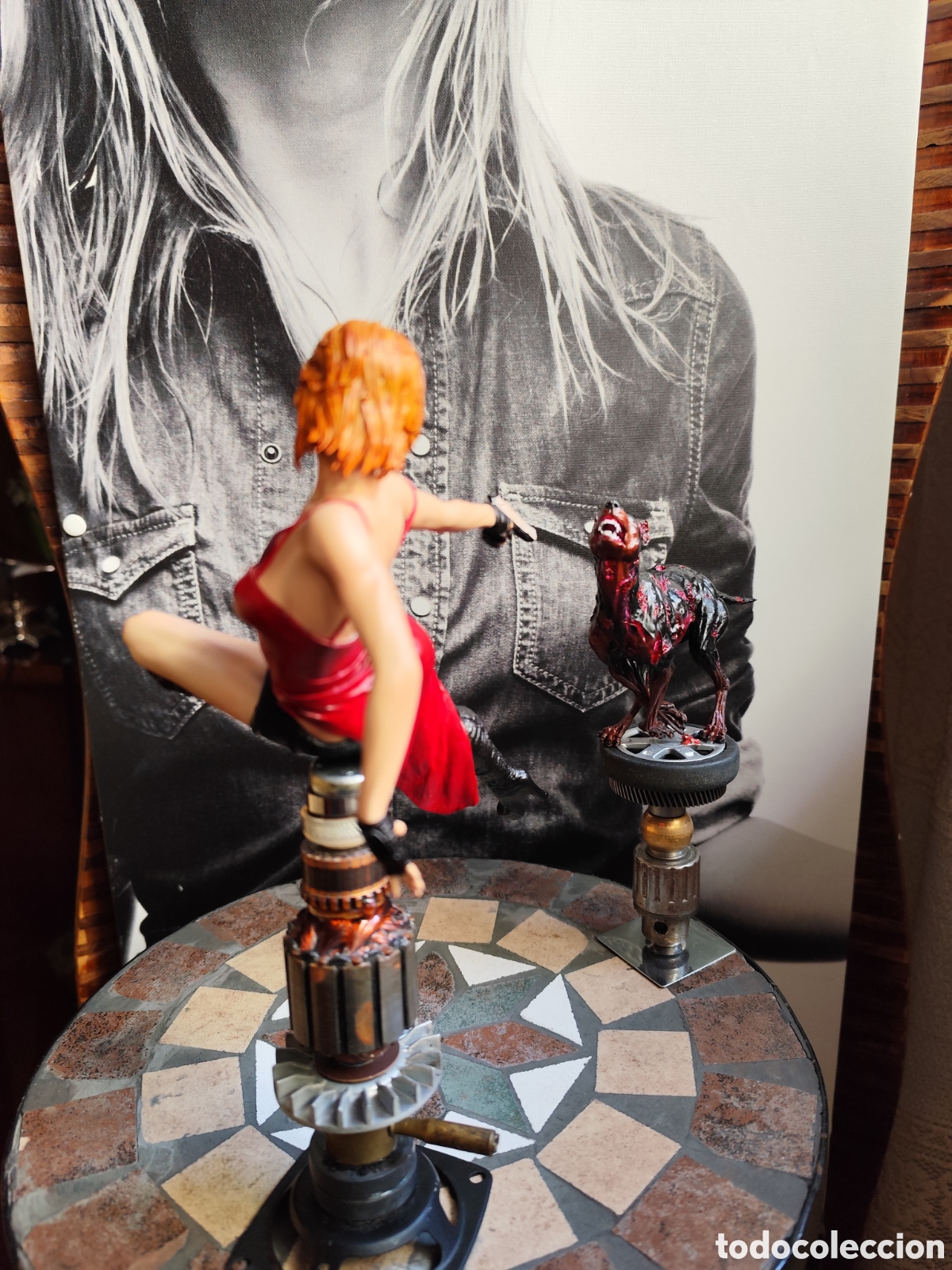 Artesan&iacute;a: Figura Alice resident evil - Foto 5