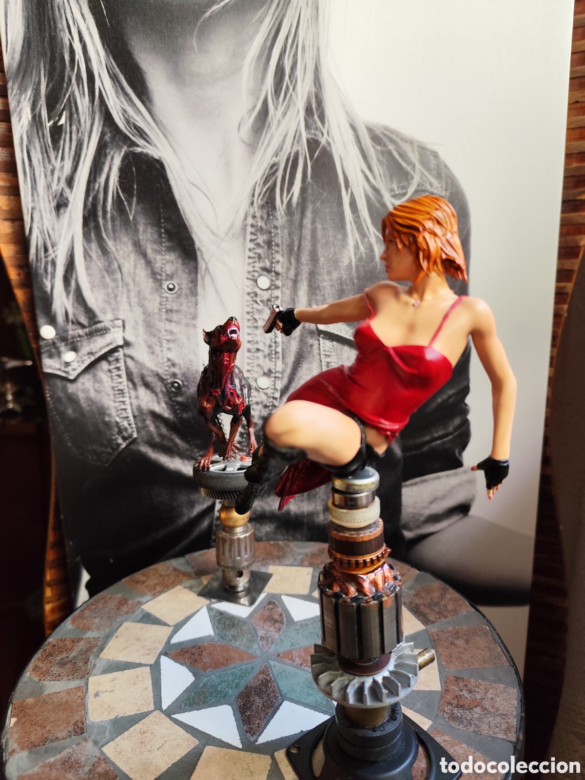 Artesan&iacute;a: Figura Alice resident evil - Foto 7