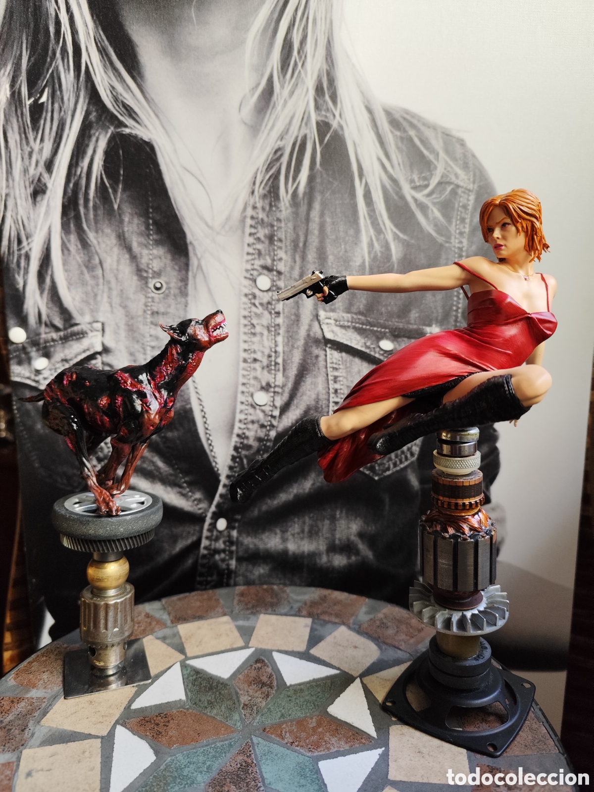 Artesan&iacute;a: Figura Alice resident evil - Foto 8