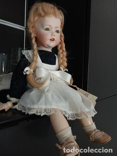 Artesan&iacute;a: Mu&ntilde;eca antigua articulada de porcelana a&ntilde;o:91