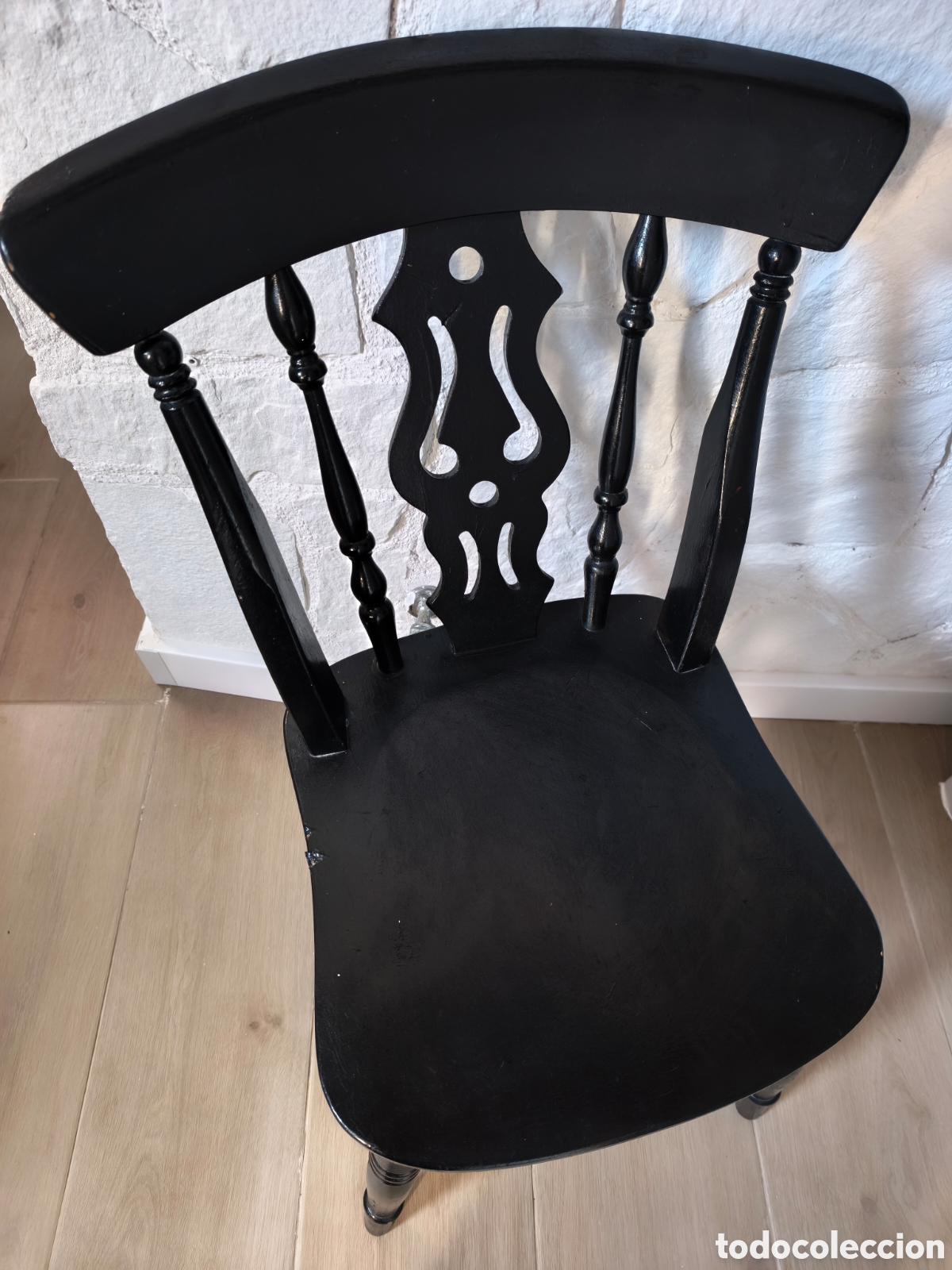 Artesan&iacute;a: SILLA BRIT&Aacute;NICA MADERA ESTILO RUSTICO - Foto 3