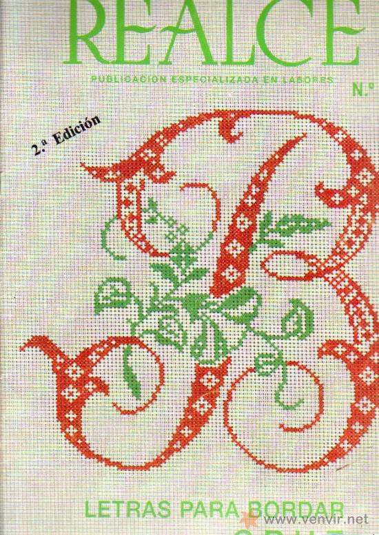 Letras Para Bordar A Punto De Cruz Sold Through Direct Sale