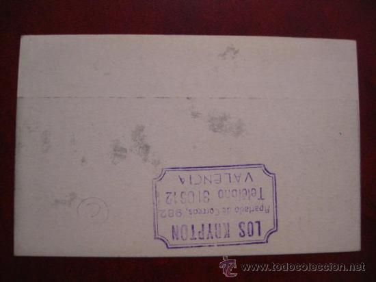 Aut&oacute;grafos antiguos de cantantes y m&uacute;sicos: FOTOGRAFIA CON AUTOGRAFO DE LOS KRYPTON - Foto 2