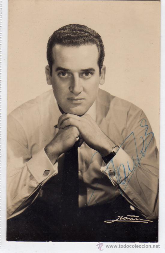 Aut&oacute;grafos antiguos de cantantes y m&uacute;sicos: Cantante - Foto 1