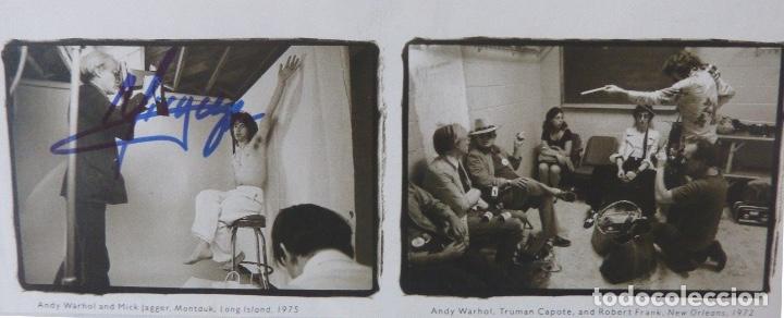 Aut&oacute;grafos antiguos de cantantes y m&uacute;sicos: Mick Jagger signed paper - Foto 1