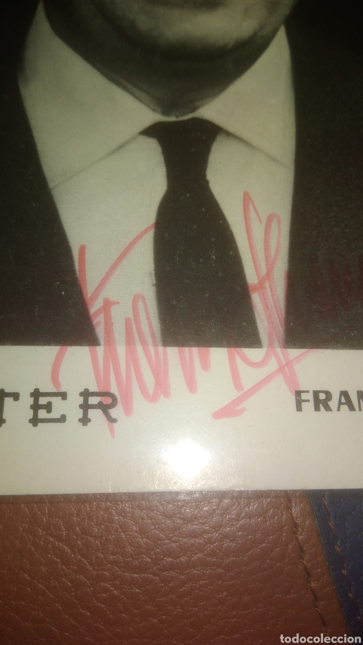 Aut&oacute;grafos antiguos de cantantes y m&uacute;sicos: FRANZ JOHAN. AUTOGRAFO. - Foto 2